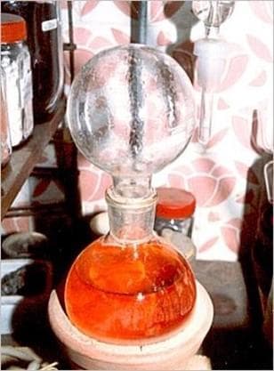 A Preparação do Óleo de Antimónio