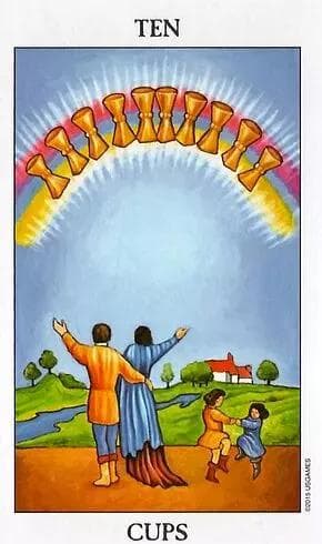 Combinando o 10 de Copas com Outras Cartas