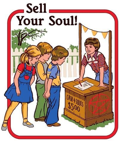 Por que você não pode vender sua alma?