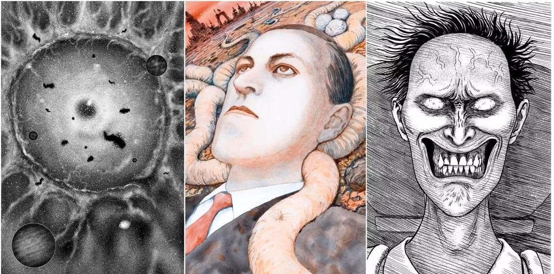 10 Histórias de Junji Ito para quem é Fã de Lovecraft
