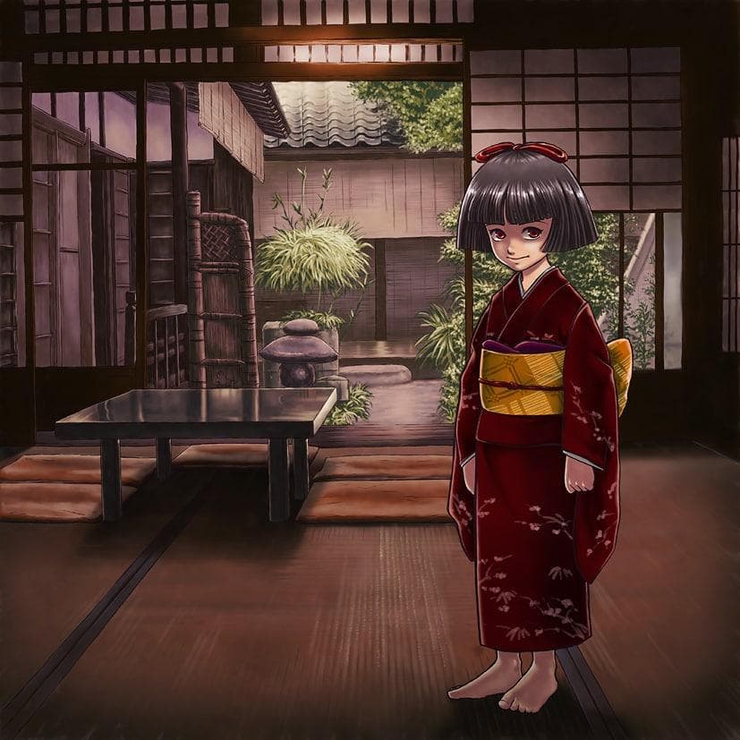 O espirito da criança do quarto – 座敷童子