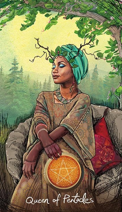 Cultivando a Energia da Rainha dos Pentáculos