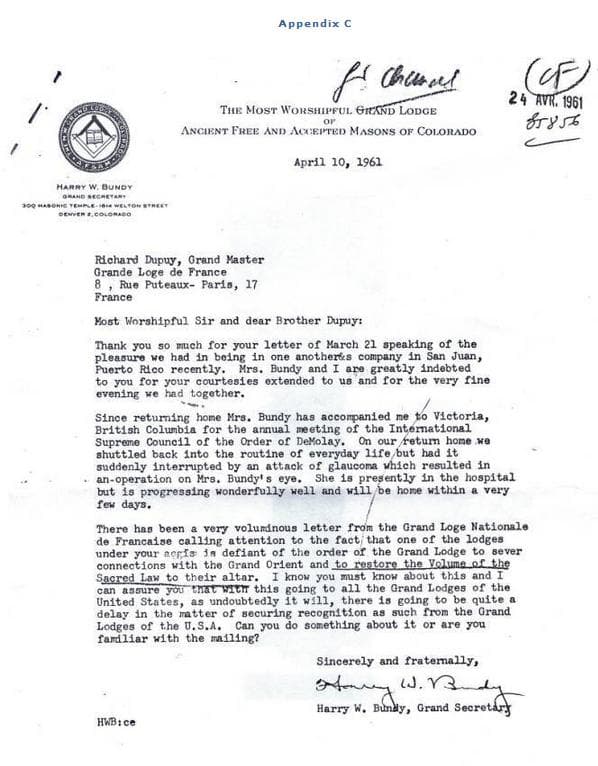 A Conspiração de Deus – A Política de Relações Exteriores de Grande Loja