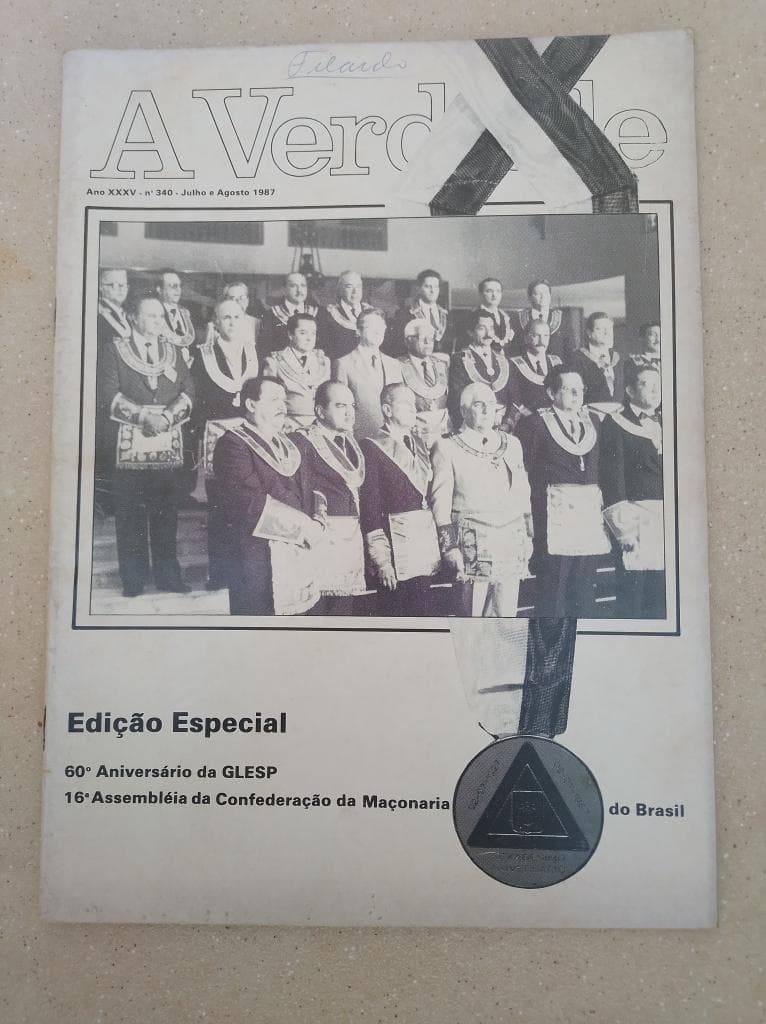 Coleção de revistas maçônicas à venda – cada: R$ 10,00 + sedex